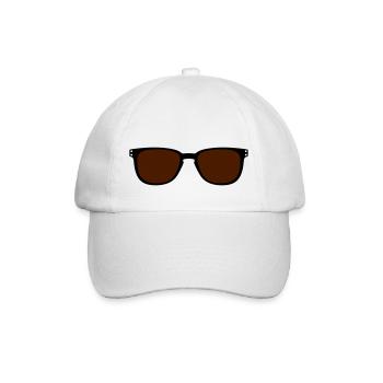 Sonnenbrille Optiker - Baseballkappe - Weiß/Weiß - Vorne