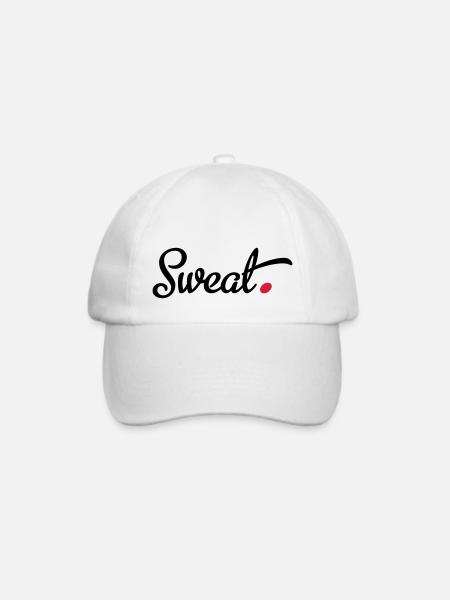 Sport - Baseballkappe - Weiß/Weiß