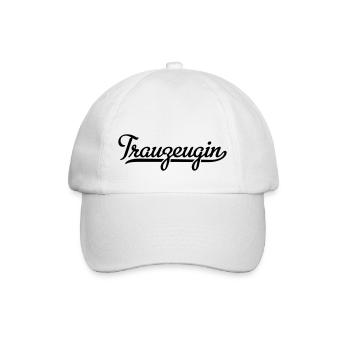 Trauzeugin - Baseballkappe - Weiß/Weiß - Vorne