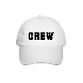 crew sport mannschaft - Baseballkappe - Weiß/Weiß - Vorne