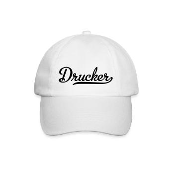 DRUCKER - Baseballkappe - Weiß/Weiß - Vorne