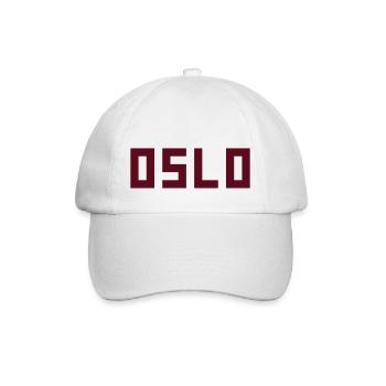 Oslo - Baseballkappe - Weiß/Weiß - Vorne