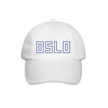Oslo - Baseballkappe - Weiß/Weiß - Vorne