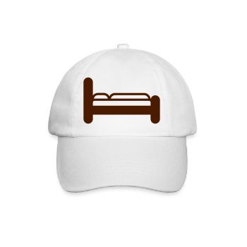 Bed - Baseballkappe - Weiß/Weiß - Vorne