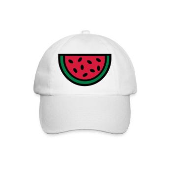 Melone - Baseballkappe - Weiß/Weiß - Vorne