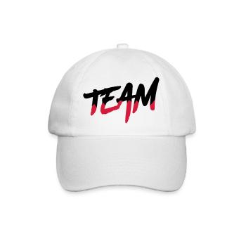 team - Baseballkappe - Weiß/Weiß - Vorne