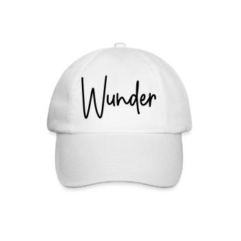 Wunder - Baseballkappe - Weiß/Weiß - Vorne
