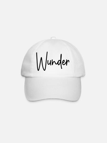 Wunder - Baseballkappe - Weiß/Weiß
