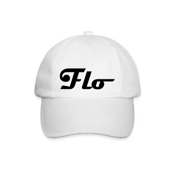 flo - Baseballkappe - Weiß/Weiß - Vorne