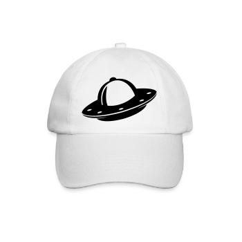Ufo - Baseballkappe - Weiß/Weiß - Vorne