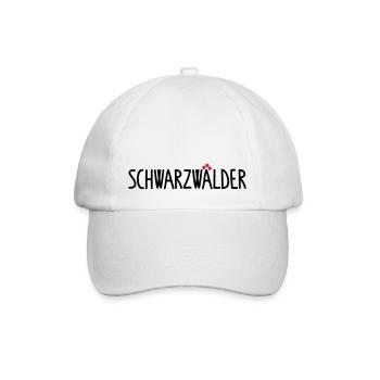 Schwarzwälder - Baseballkappe - Weiß/Weiß - Vorne