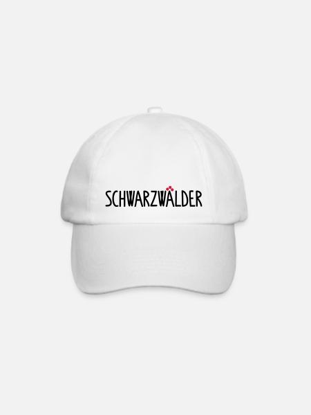 Schwarzwälder - Baseballkappe - Weiß/Weiß