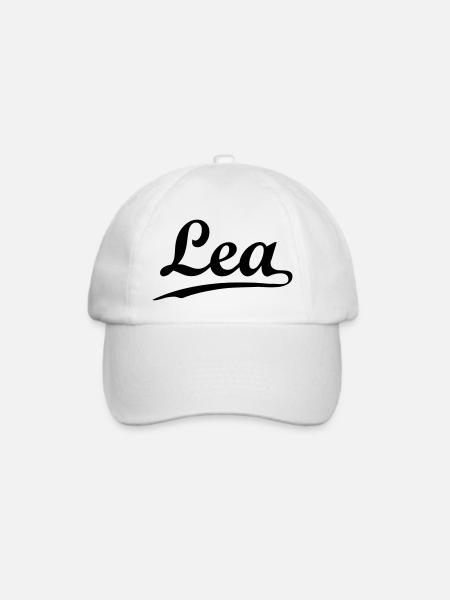 lea - Baseballkappe - Weiß/Weiß