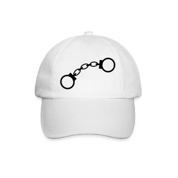 6061912 118904325 Handschellen - Baseballkappe - Weiß/Weiß - Vorne