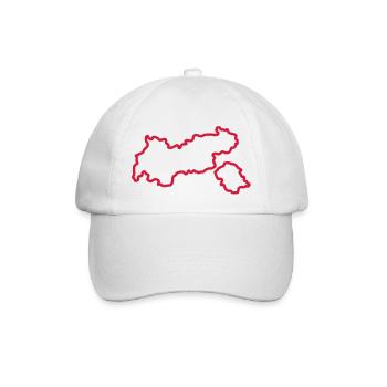 Tirol - Baseballkappe - Weiß/Weiß - Vorne