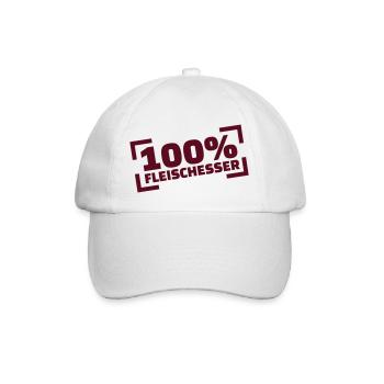 Fleisch - Baseballkappe - Weiß/Weiß - Vorne