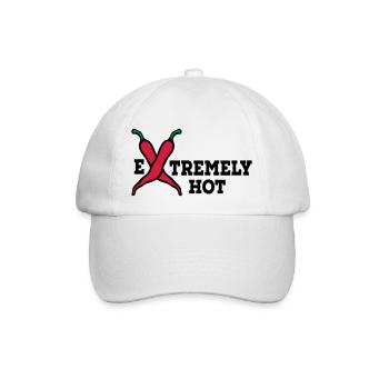 scharf - Baseballkappe - Weiß/Weiß - Vorne