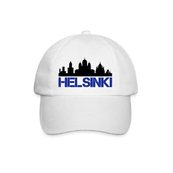 helsinki - Baseballkappe - Weiß/Weiß - Vorne