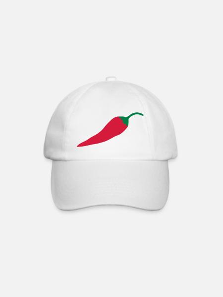 Chili - Baseballkappe - Weiß/Weiß