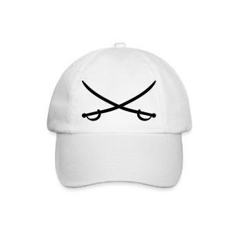 säbel - sabre - Baseballkappe - Weiß/Weiß - Vorne