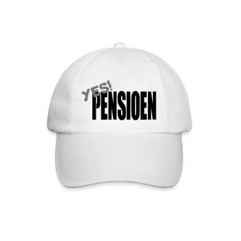 Pension - Baseballkappe - Weiß/Weiß - Vorne
