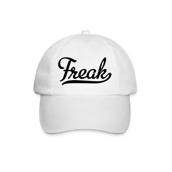 Freak - Baseballkappe - Weiß/Weiß - Vorne