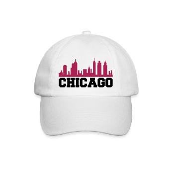 Chicago - Baseballkappe - Weiß/Weiß - Vorne