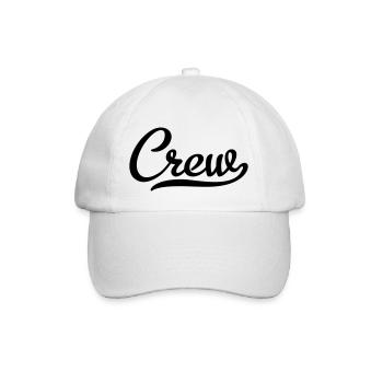 Crew - Baseballkappe - Weiß/Weiß - Vorne