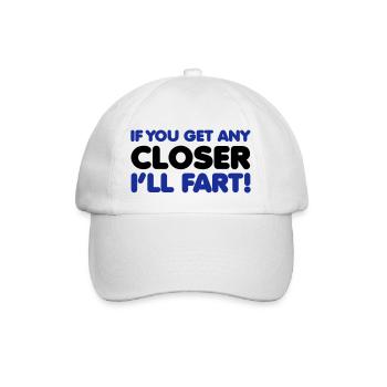 Fart - Baseballkappe - Weiß/Weiß - Vorne