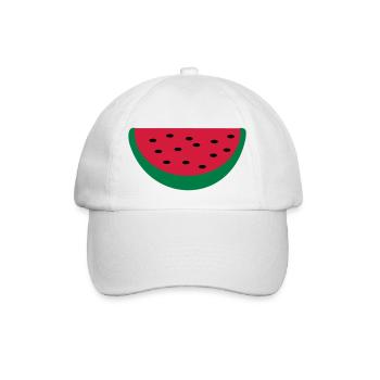 Melone - Baseballkappe - Weiß/Weiß - Vorne