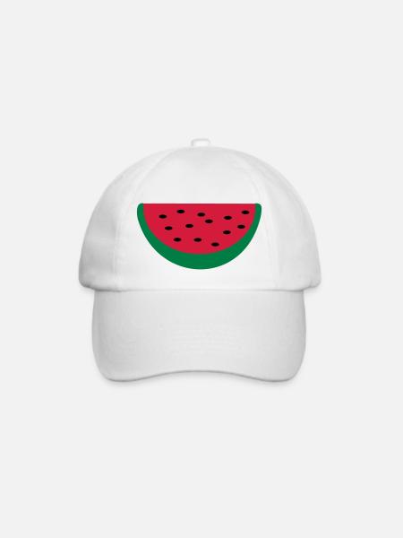 Melone - Baseballkappe - Weiß/Weiß