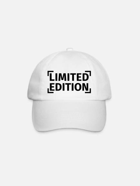 Limited Edition - Baseballkappe - Weiß/Weiß