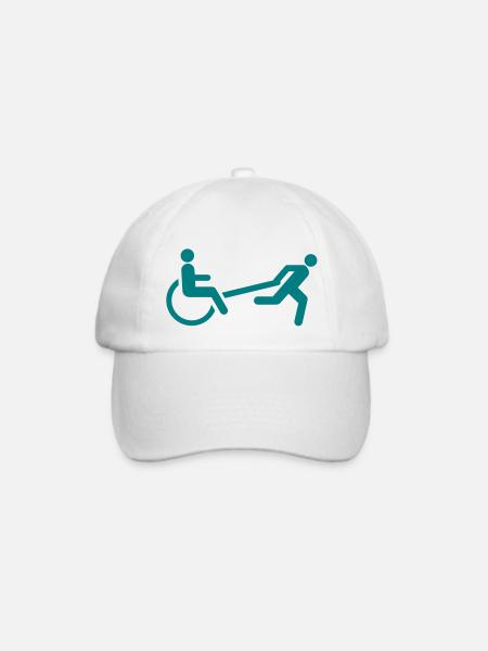 Taxi Kutsche - Baseballkappe - Weiß/Weiß