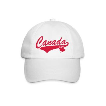 Canada - Baseballkappe - Weiß/Weiß - Vorne