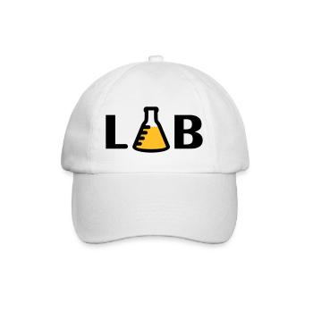 LAB (2c) - Baseballkappe - Weiß/Weiß - Vorne