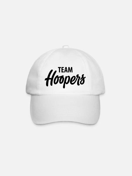 Team Hoopers Agility Hundesport - Baseballkappe - Weiß/Weiß