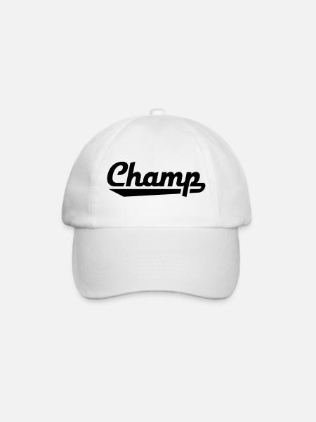 Champ - Baseballkappe - Weiß/Weiß