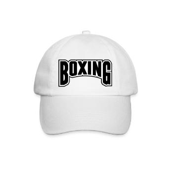boxing - Baseballkappe - Weiß/Weiß - Vorne
