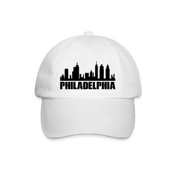 Philadelphia - Baseballkappe - Weiß/Weiß - Vorne