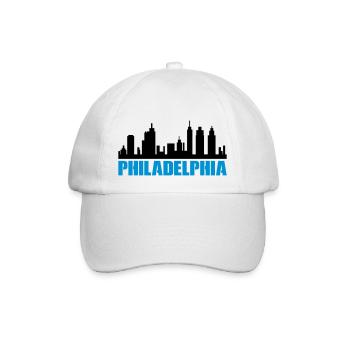 Philadelphia - Baseballkappe - Weiß/Weiß - Vorne