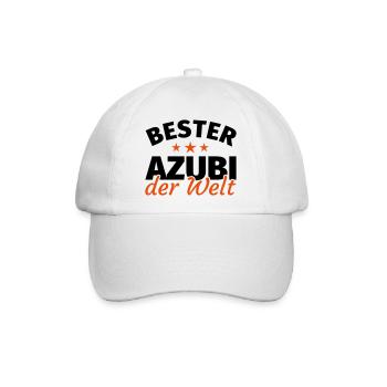 Azubi - Baseballkappe - Weiß/Weiß - Vorne