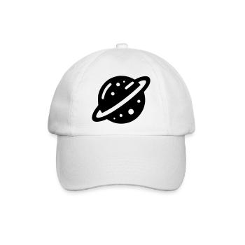 Planet - Baseballkappe - Weiß/Weiß - Vorne