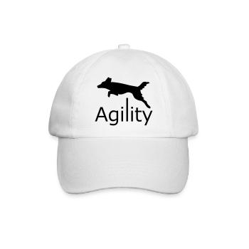 Agility - Baseballkappe - Weiß/Weiß - Vorne