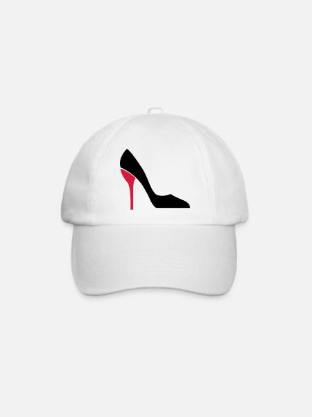 high_heels_2 - Baseballkappe - Weiß/Weiß