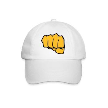 faust - Baseballkappe - Weiß/Weiß - Vorne