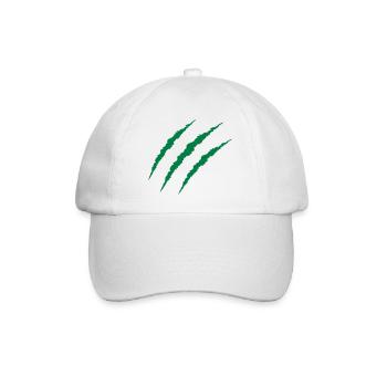 krallen - Baseballkappe - Weiß/Weiß - Vorne