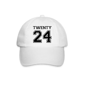2024 - Baseballkappe - Weiß/Weiß - Vorne
