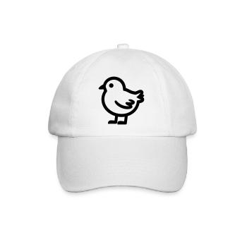 Küken - Baseballkappe - Weiß/Weiß - Vorne