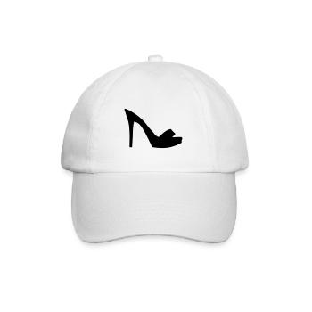 Schuh - Baseballkappe - Weiß/Weiß - Vorne