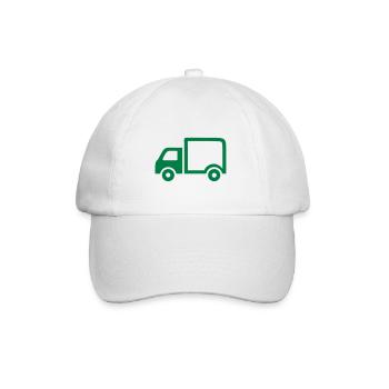 LKW - Baseballkappe - Weiß/Weiß - Vorne